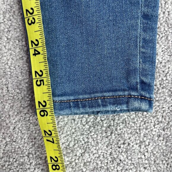 American Eagle Jeans Women’s 4 Short Blue Medium Wash High Rise Jegging Stretch - Picture 11 of 13